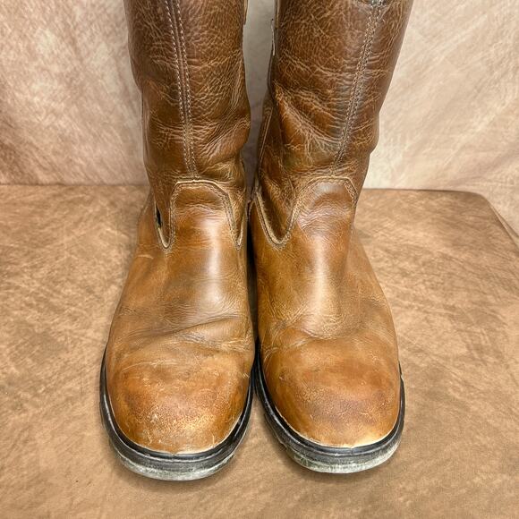 Wolverine Calf High Waterproof Plus Boots Slip & Oil Resistant Round Toe Leather - Picture 10 of 11